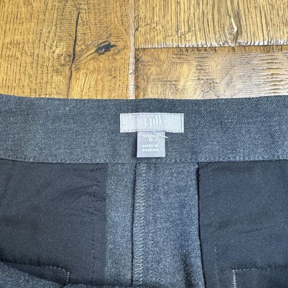 J. Jill Stretch Trousers Charcoal Grey Dress Pants Women’s Size 8 Inseam 32 - Picture 2 of 7